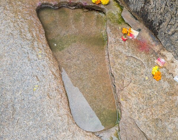 Veerabhadra Temple Footprints